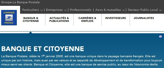 Slogan La Banque postale : 